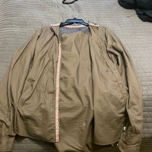 Zara Green Button Down